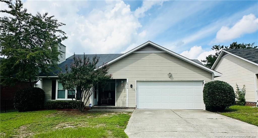 Exterior photo of 5916 Gist Place, Fayetteville, NC 28306. MLS: 769977