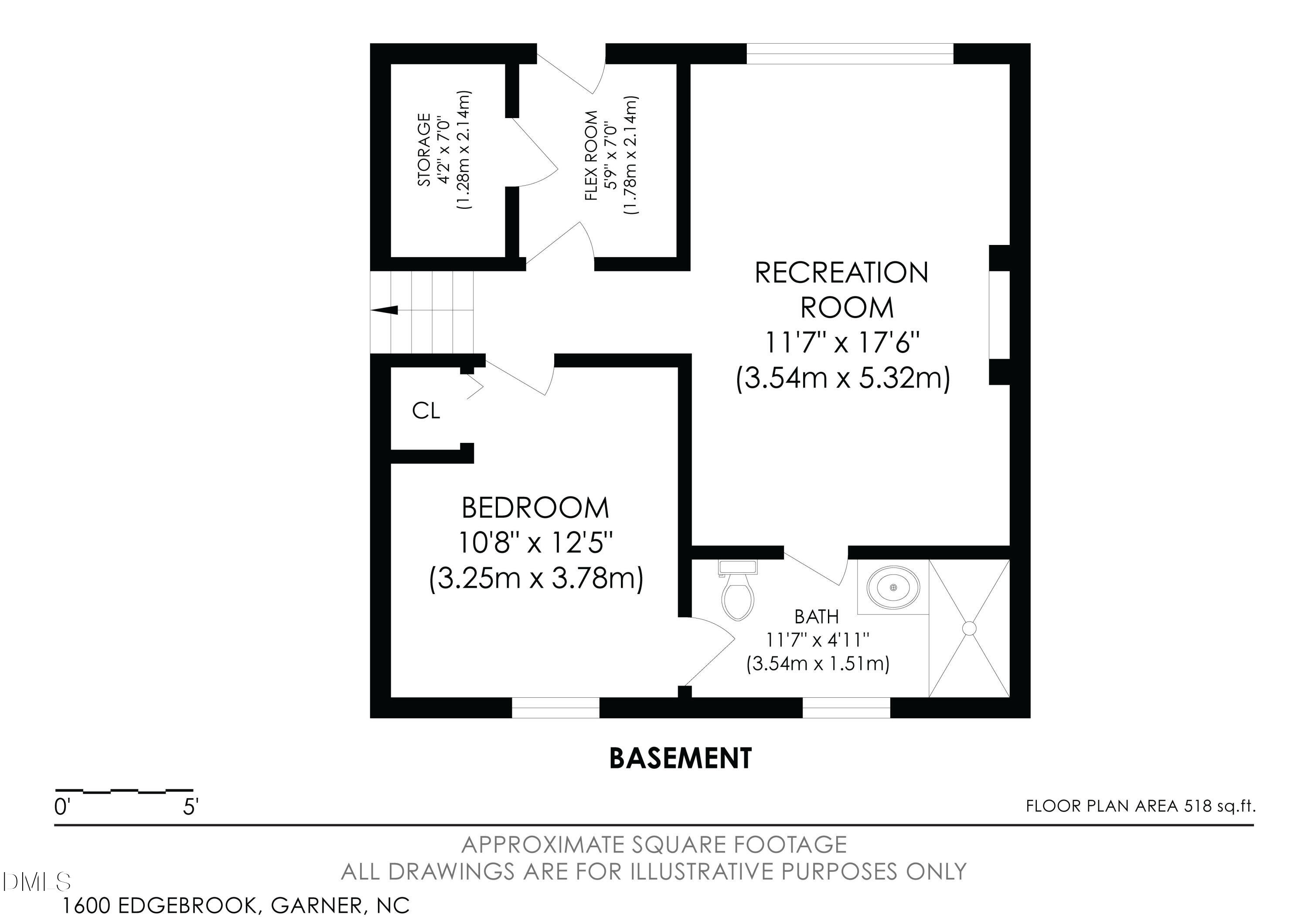 Exterior photo of 1600 Edgebrook Drive, Garner, NC 27529. MLS: 10192434