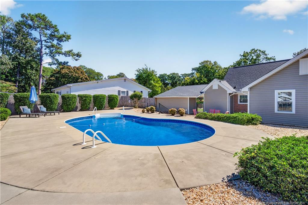 Exterior photo of 2632 Elmhurst Drive, Fayetteville, NC 28304. MLS: 770387