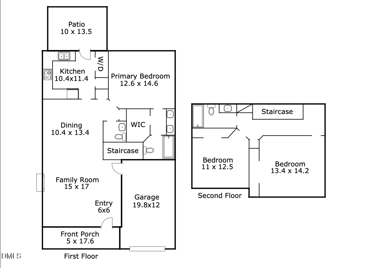 Exterior photo of 203 Bridgepath Drive, Cary, NC 27513. MLS: 10200080