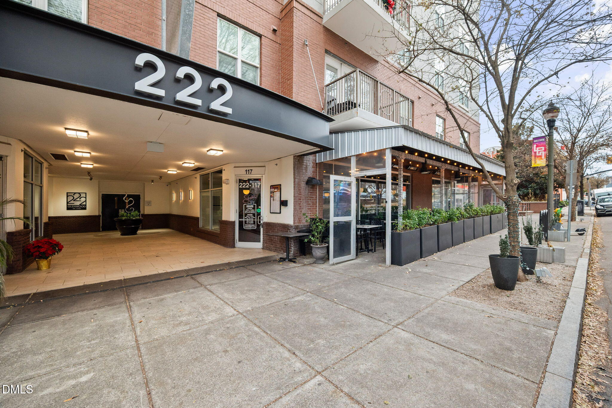 Exterior photo of 222 Glenwood Avenue 607, Raleigh, NC 27603. MLS: 10178208