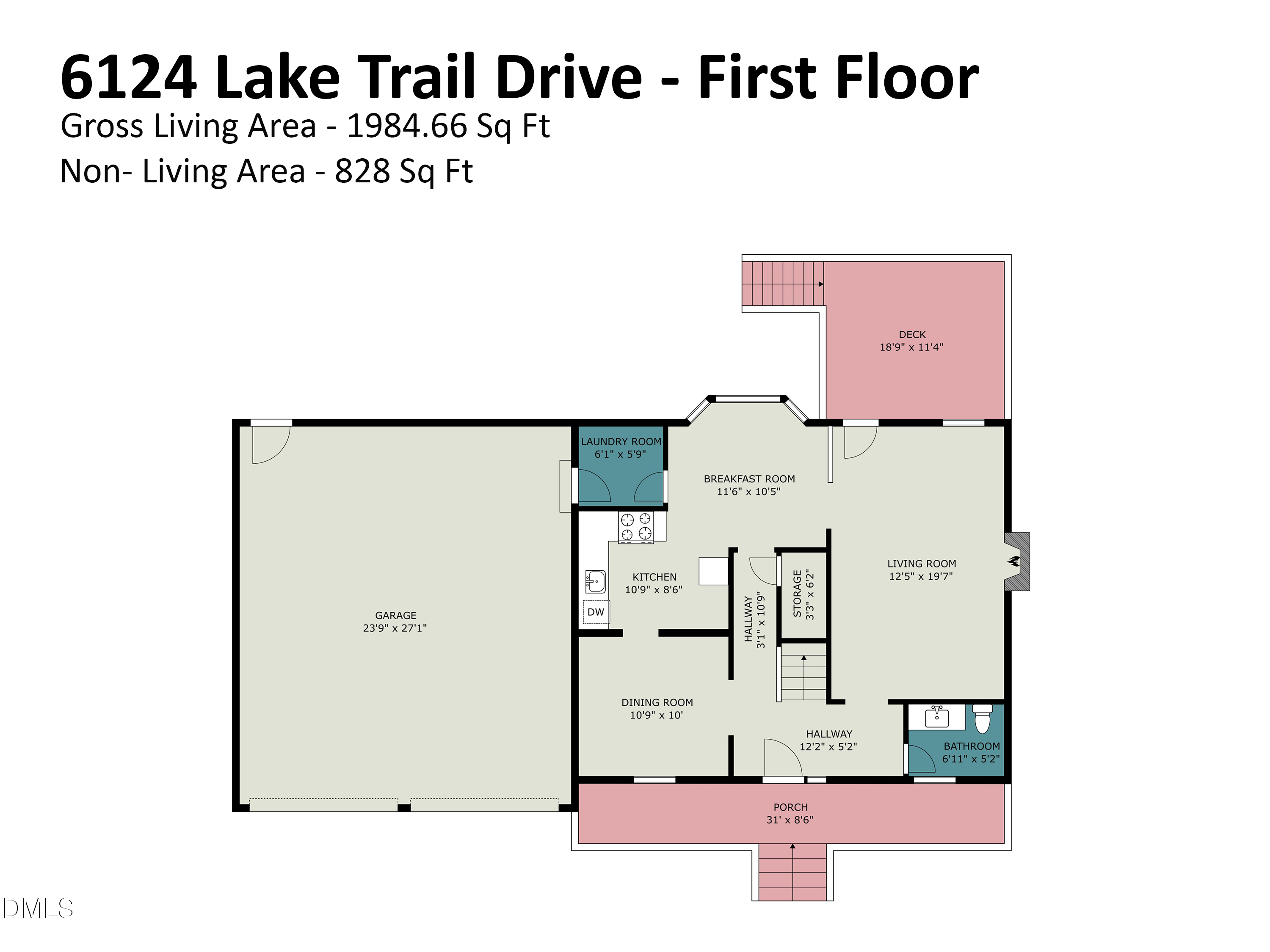 Exterior photo of 6124 Lake Trail Drive, Fayetteville, NC 28304. MLS: 10182658
