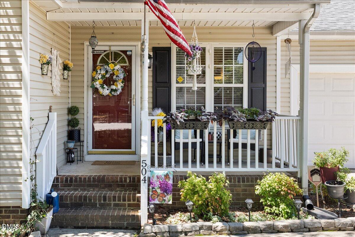 Exterior photo of 504 Flaherty Avenue, Wake Forest, NC 27587. MLS: 10176800