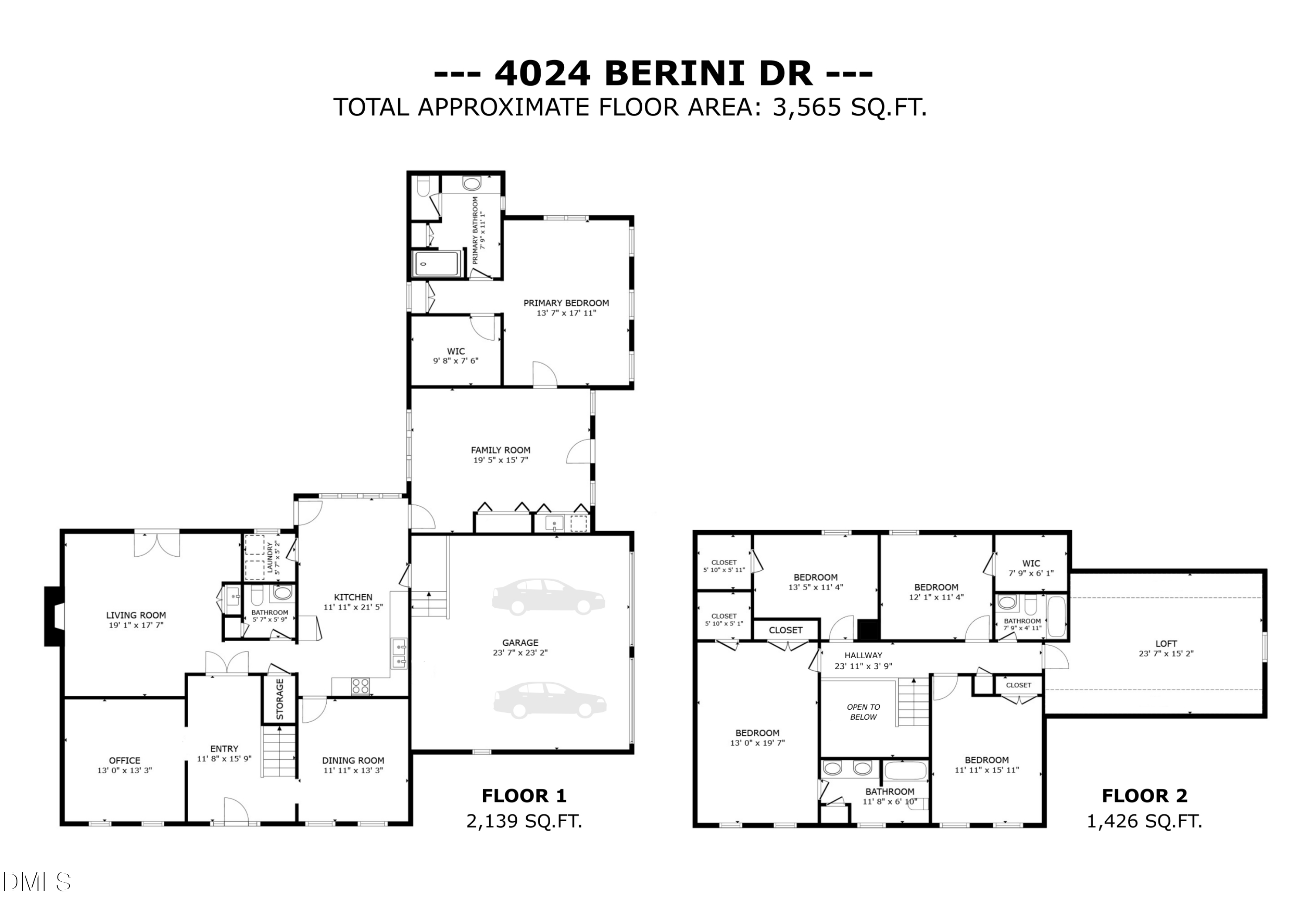 Exterior photo of 4024 Berini Drive, Durham, NC 27705. MLS: 10189604