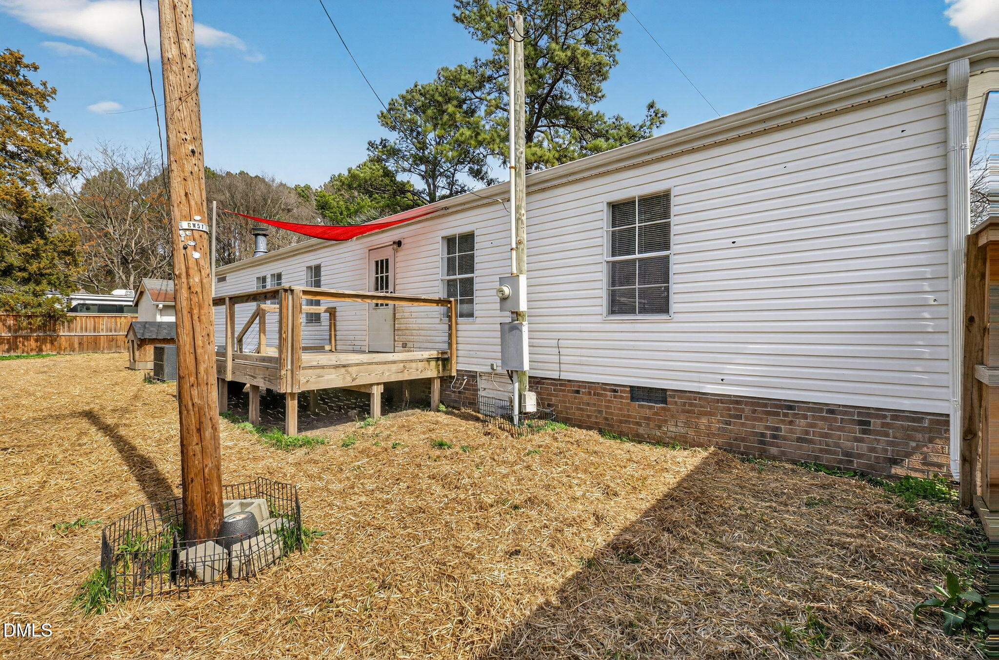Exterior photo of 2001 Auburn Road, Raleigh, NC 27610. MLS: 10191294