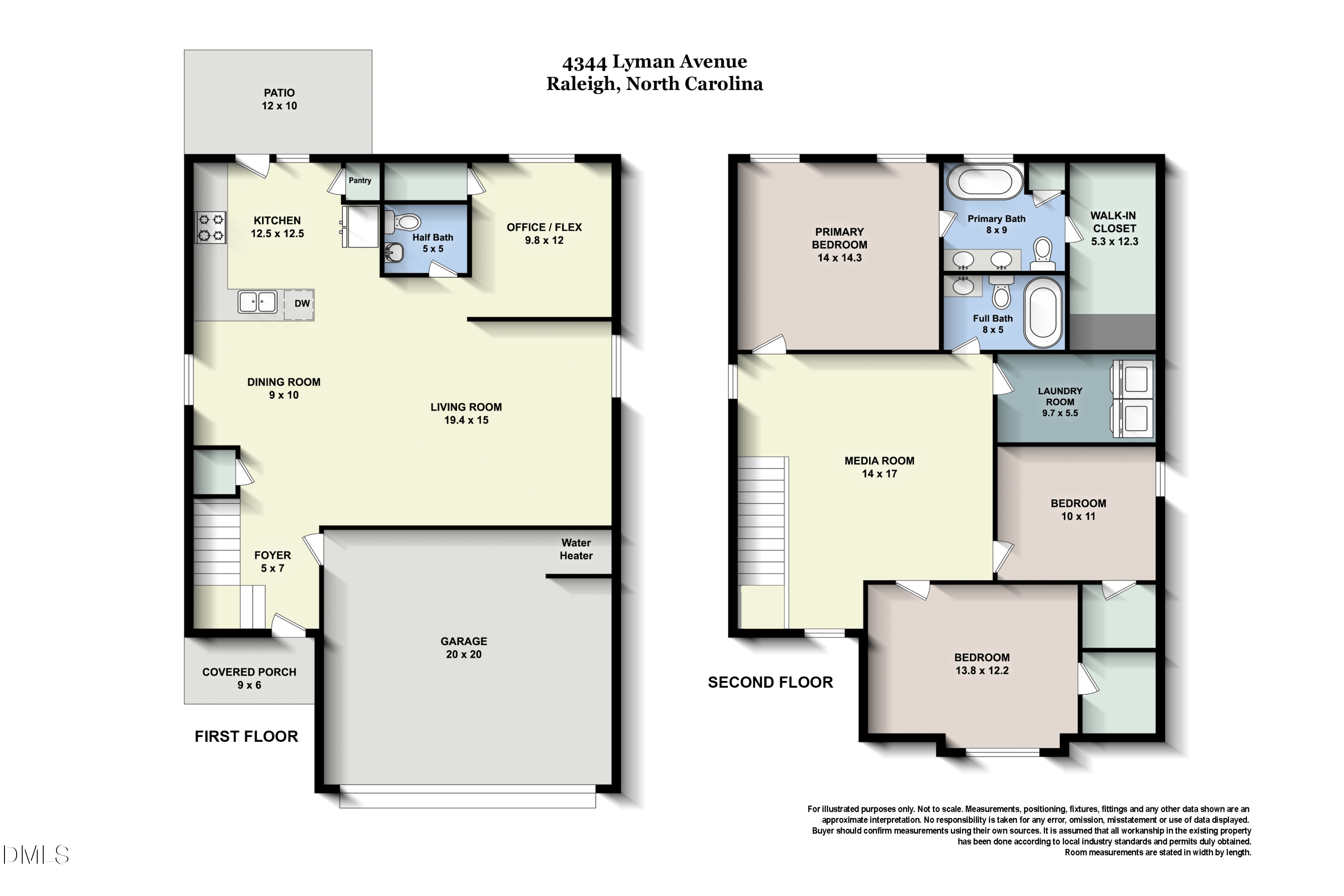 Exterior photo of 4344 Lyman Avenue, Raleigh, NC 27616. MLS: 10179633
