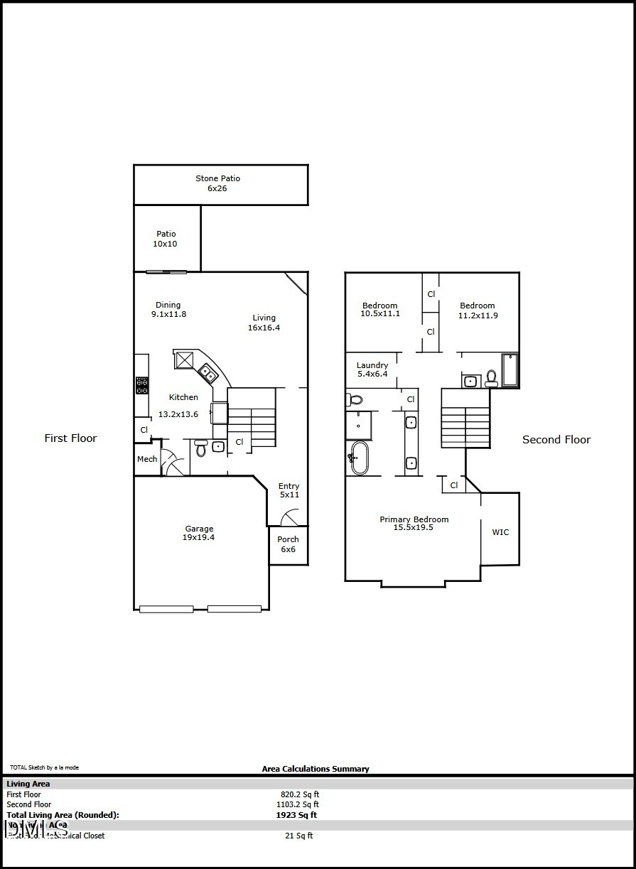Exterior photo of 2091 Tanners Mill Drive, Durham, NC 27703. MLS: 10198641