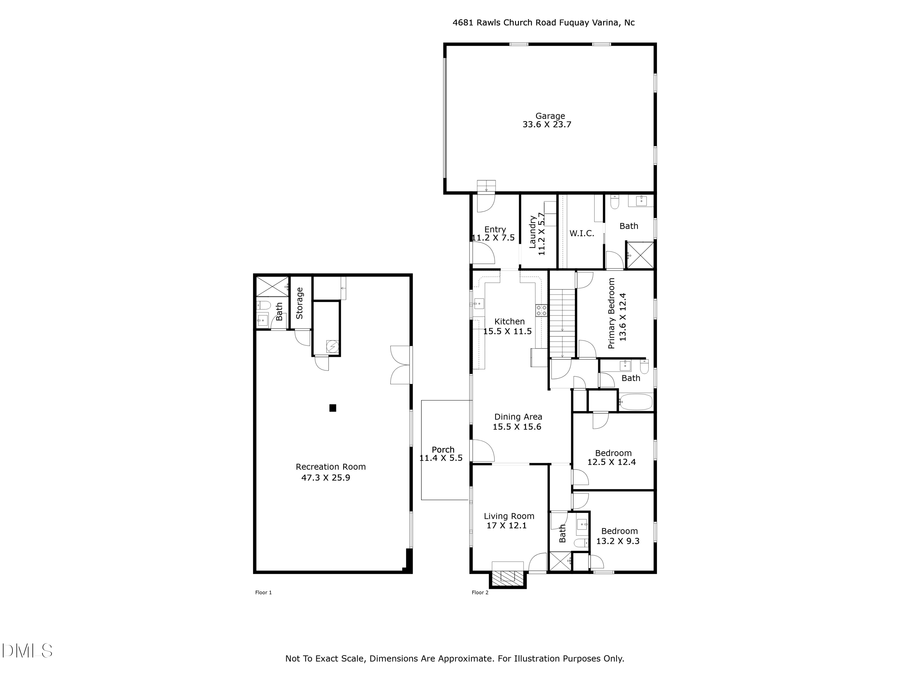 Exterior photo of 4681 Rawls Church Road, Fuquay Varina, NC 27526. MLS: 10176638