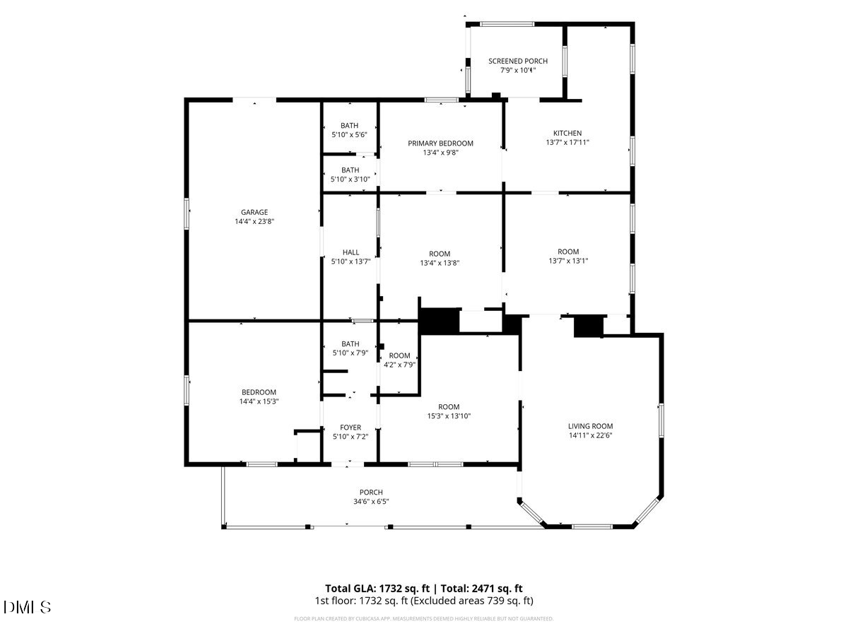 Exterior photo of 501 N Raiford Street, Selma, NC 27576. MLS: 10166014