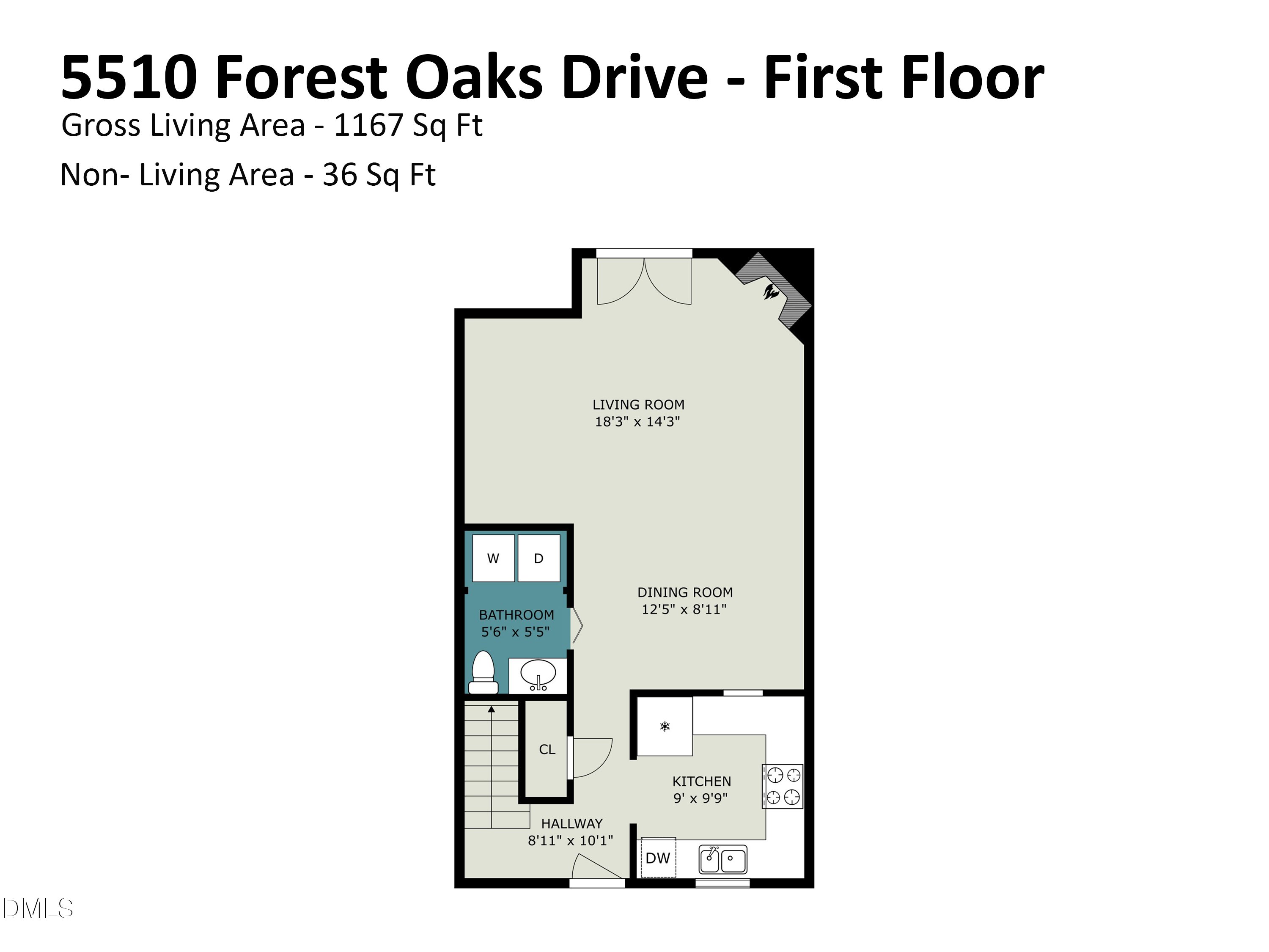 Exterior photo of 5510 Forest Oaks Drive, Raleigh, NC 27609. MLS: 10199272