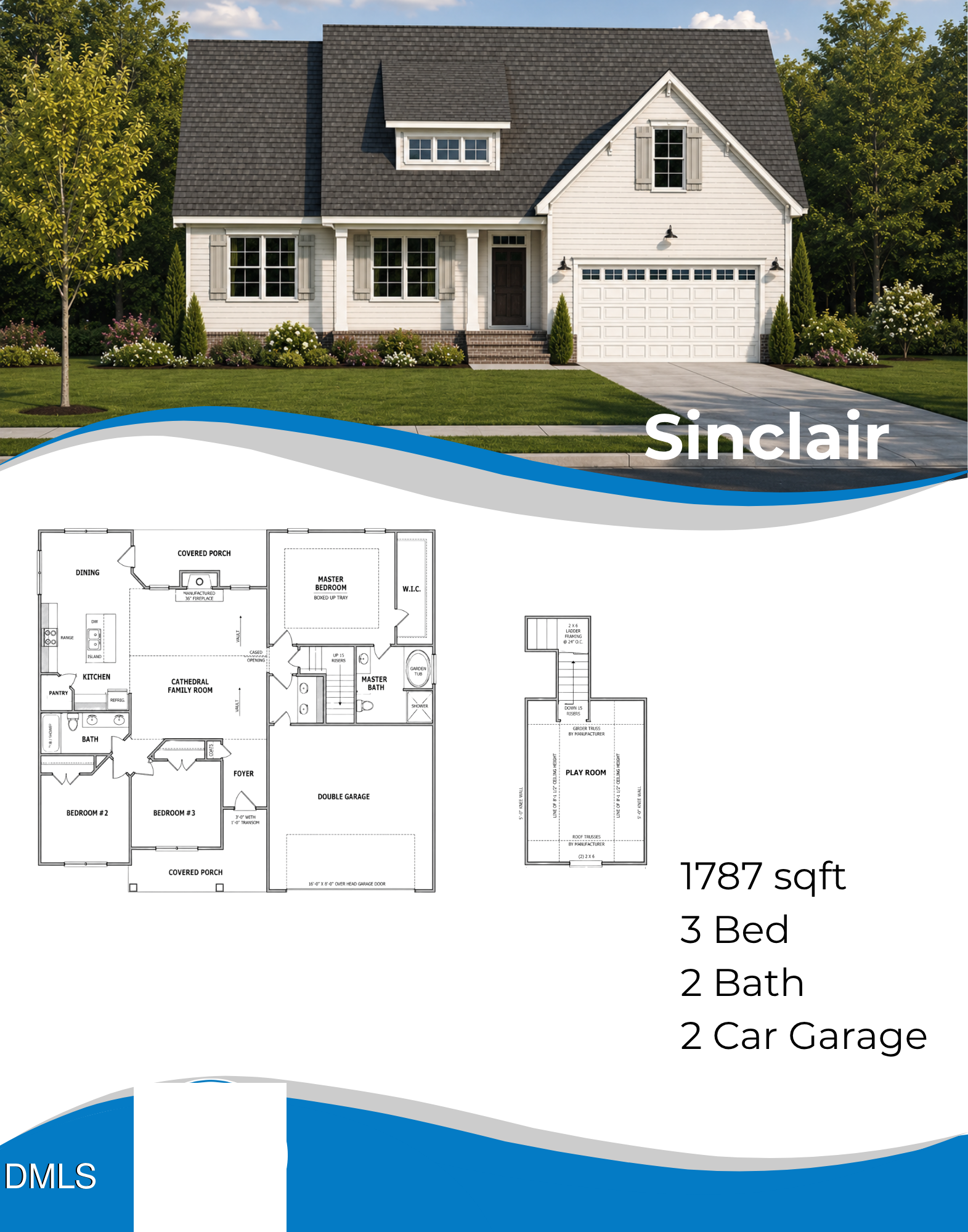 Exterior photo of 306 Creeks Edge Drive, Pikeville, NC 27863. MLS: 10174983