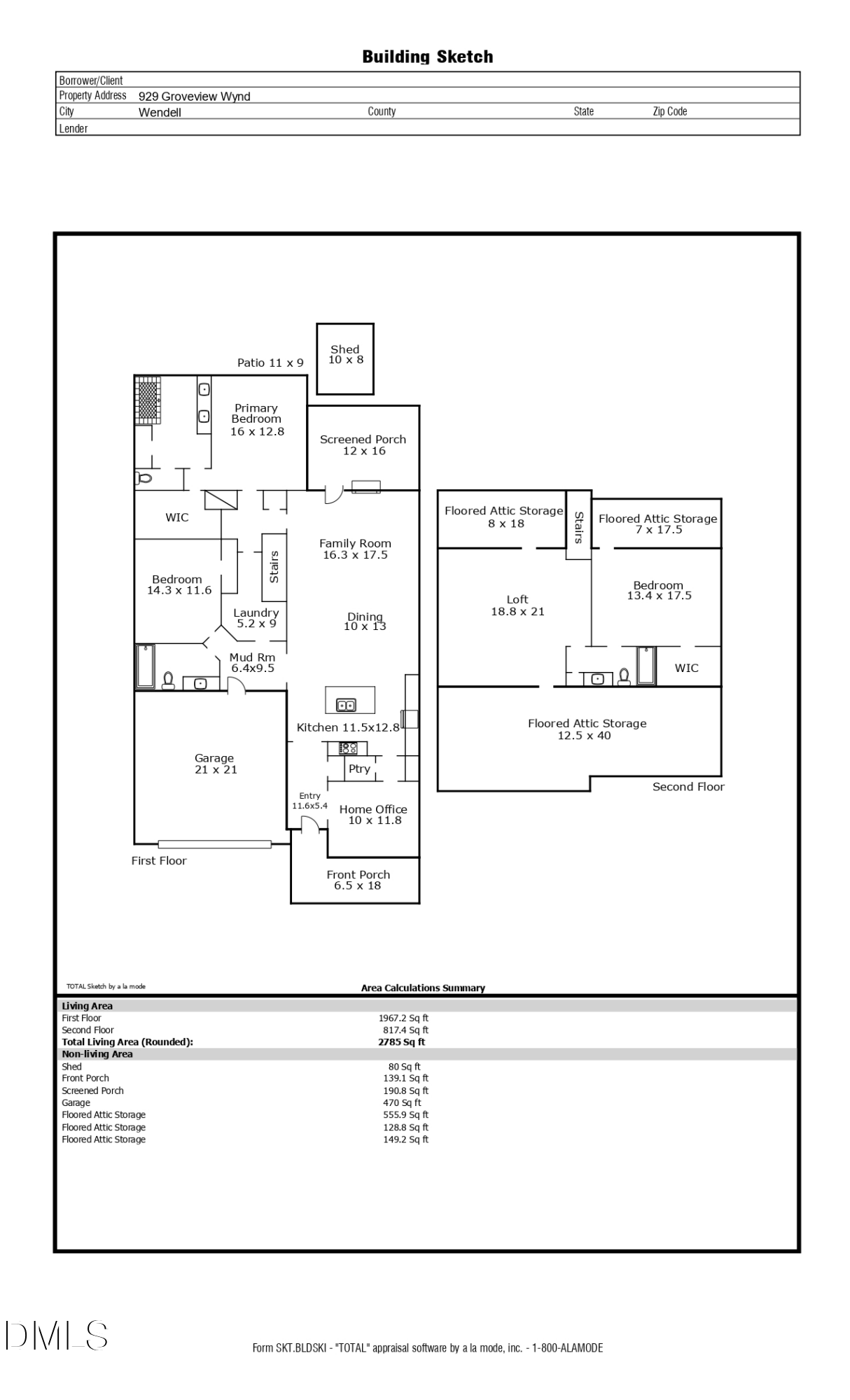 Exterior photo of 929 Groveview Wynd, Wendell, NC 27591. MLS: 10182818
