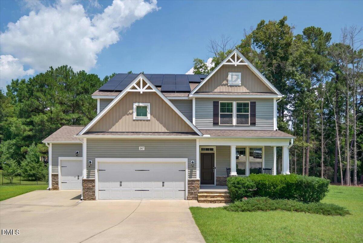 Exterior photo of 247 Willirene Way, Clayton, NC 27520. MLS: 10179775