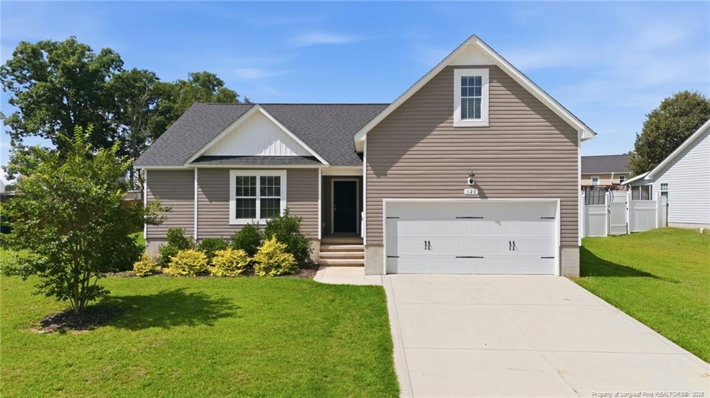 Exterior photo of 126 St James Way, Sanford, NC 27332. MLS: 767373