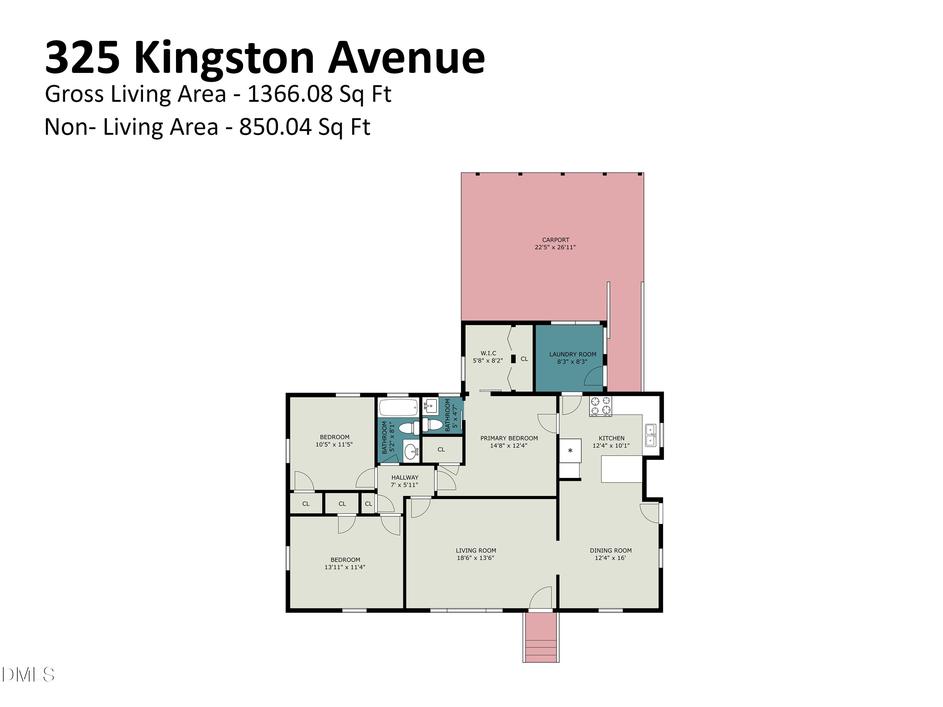 Exterior photo of 325 Kingston Avenue, Rocky Mount, NC 27803. MLS: 10185641