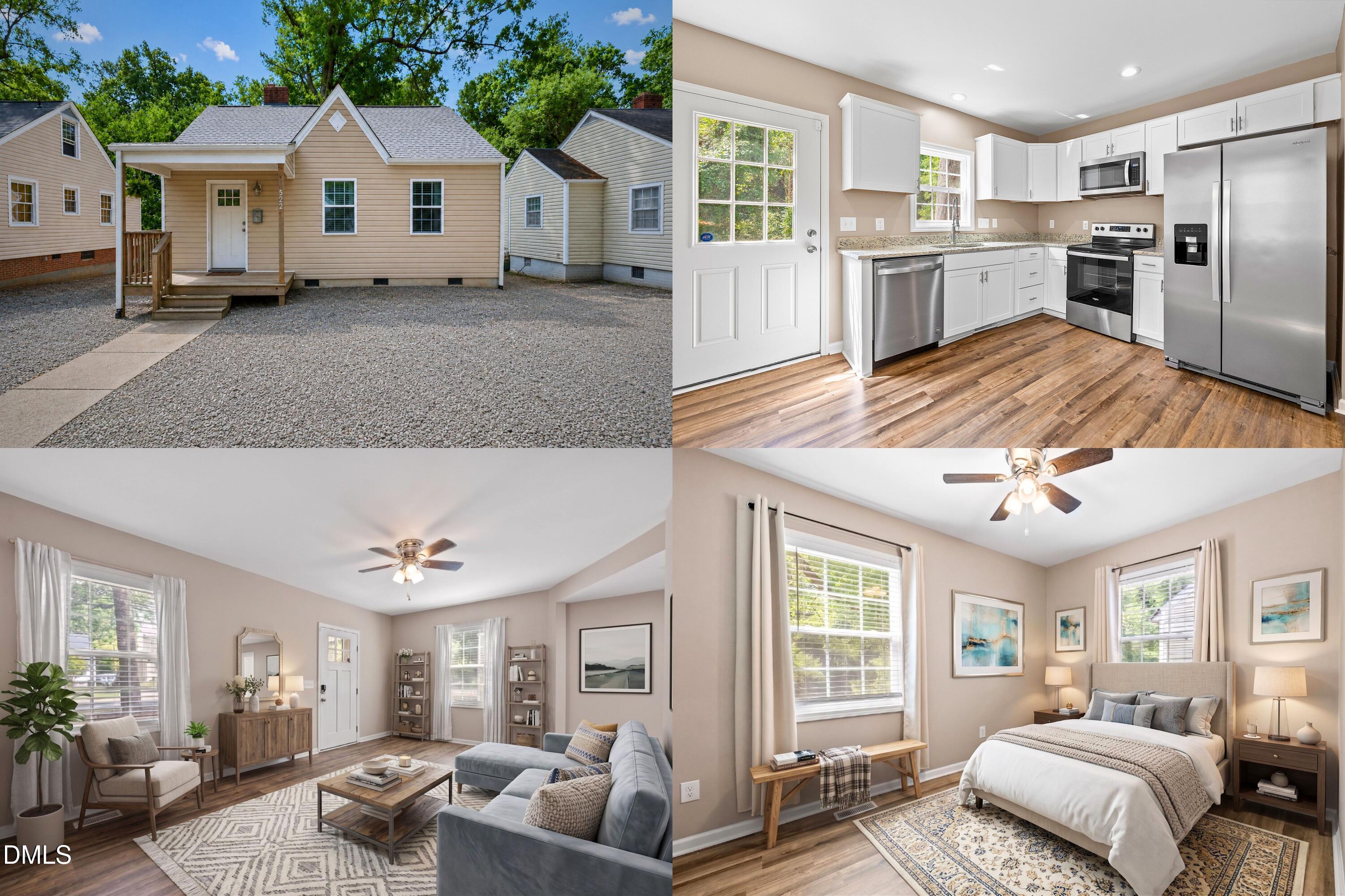 Exterior photo of 522 E Club Boulevard, Durham, NC 27704. MLS: 10175996