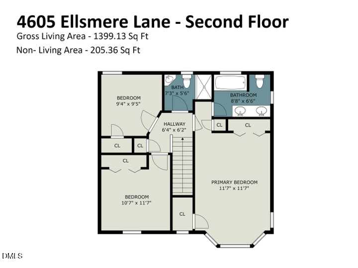 Exterior photo of 4605 Ellsmere Lane, Raleigh, NC 27604. MLS: 10190380