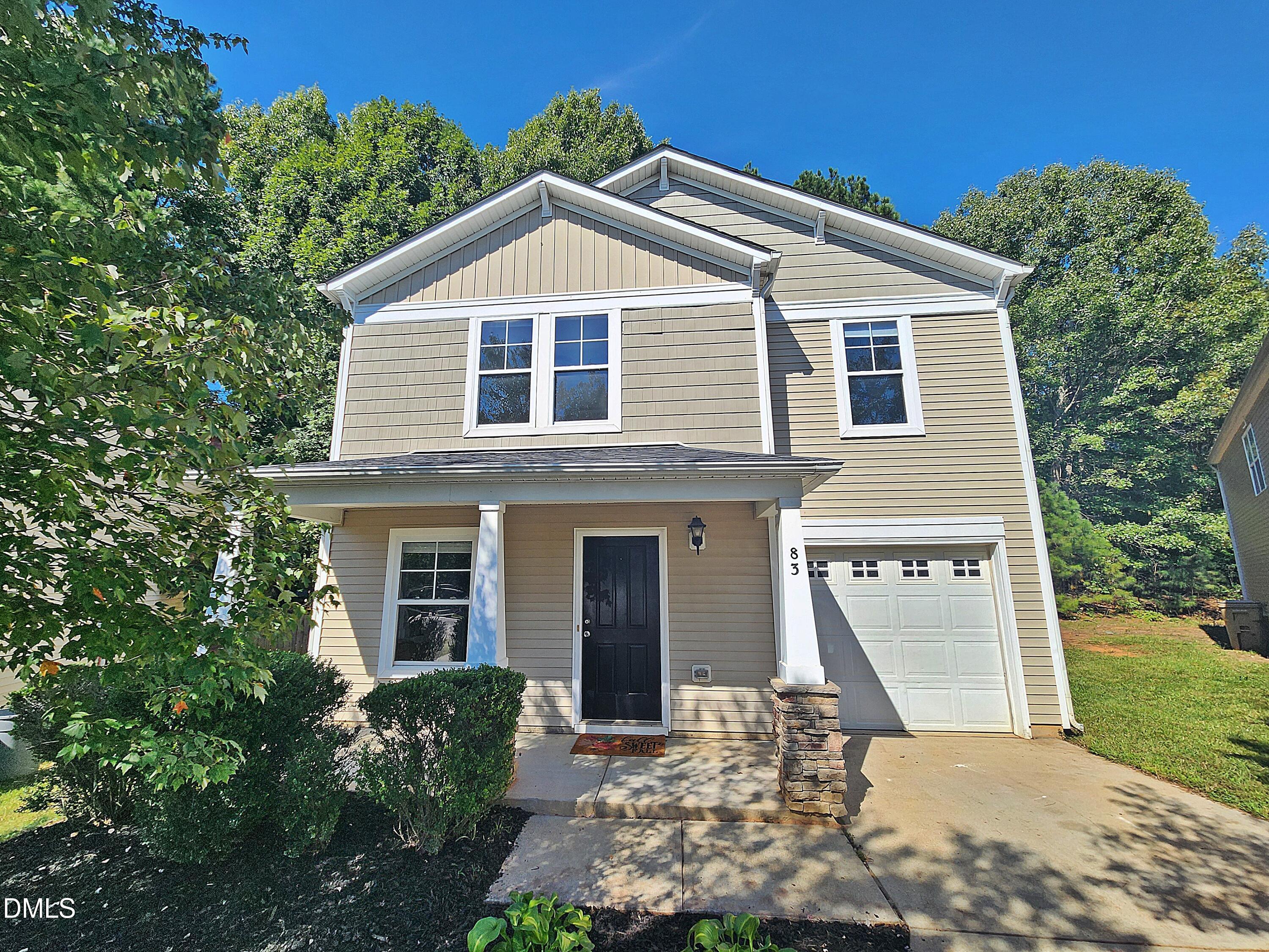 Exterior photo of 83 Valleyfield Drive, Clayton, NC 27527. MLS: 10196113