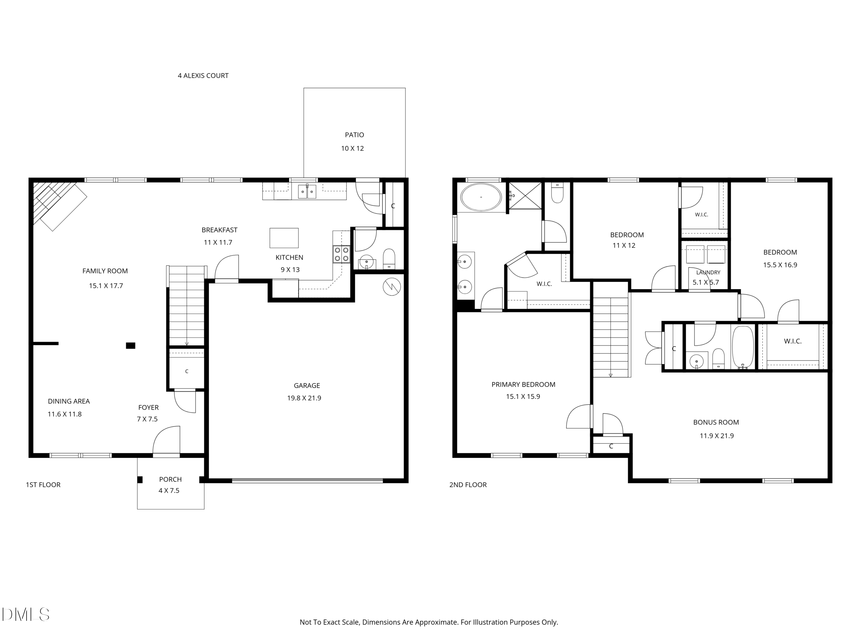 Exterior photo of 4 Alexis Court, Durham, NC 27703. MLS: 10183679