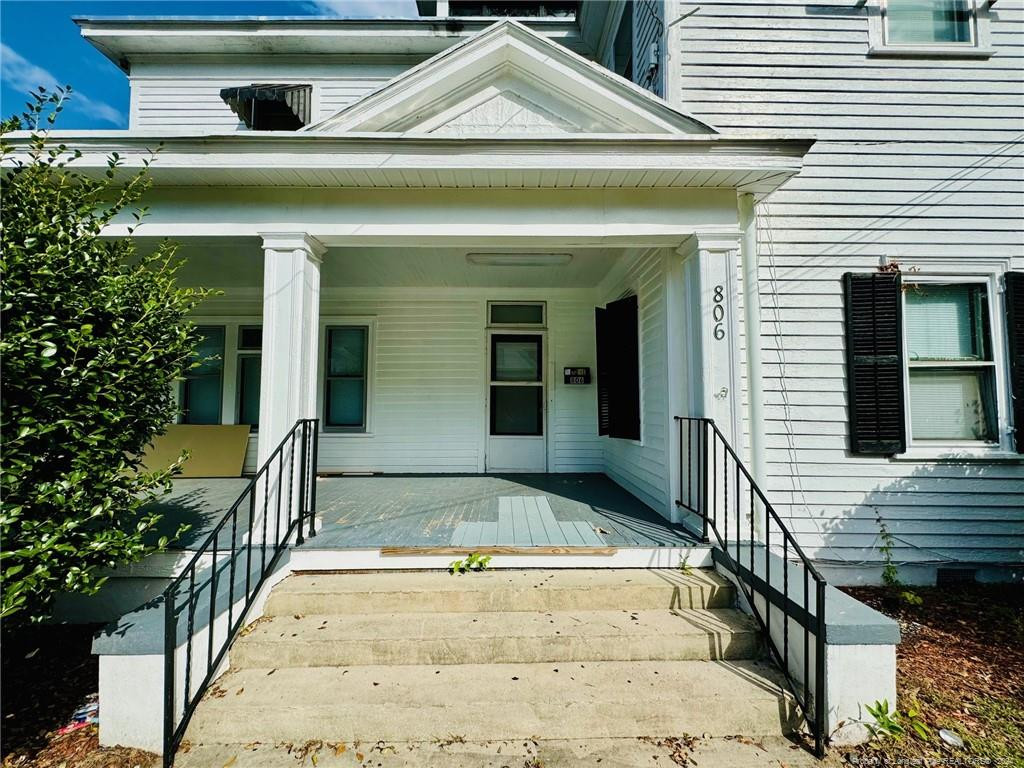 Exterior photo of 806 Caldwell Street, Lumberton, NC 28358. MLS: 732573