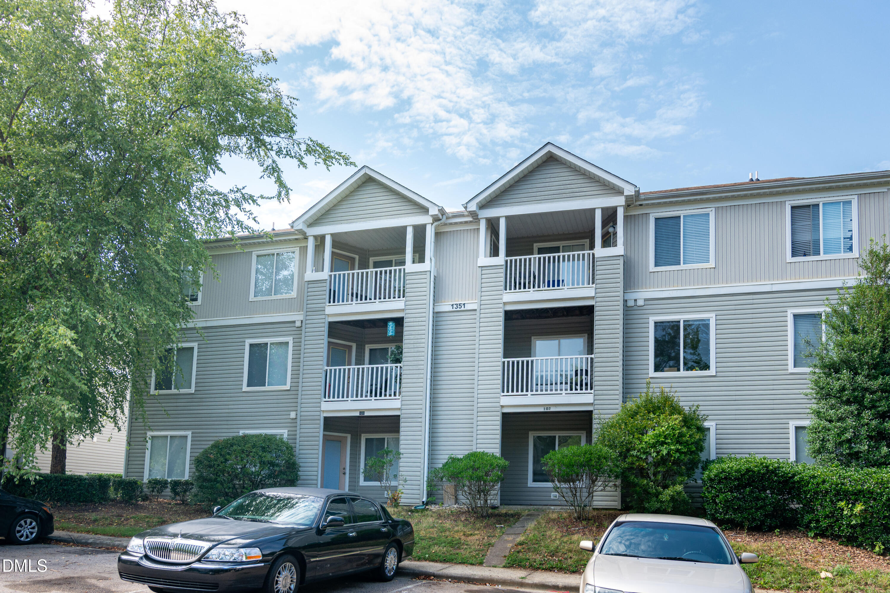 Exterior photo of 1351 Crab Orchard Drive 101, Raleigh, NC 27606. MLS: 10178524