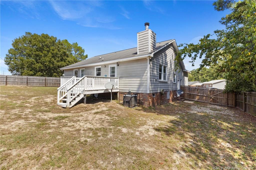 Exterior photo of 2972 Peacock Street, Hope Mills, NC 28348. MLS: 769510