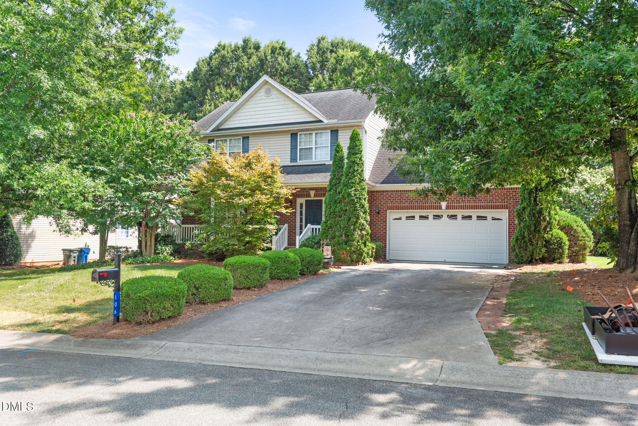 Exterior photo of 106 Eva Drive, Gibsonville, NC 27249. MLS: 10183364