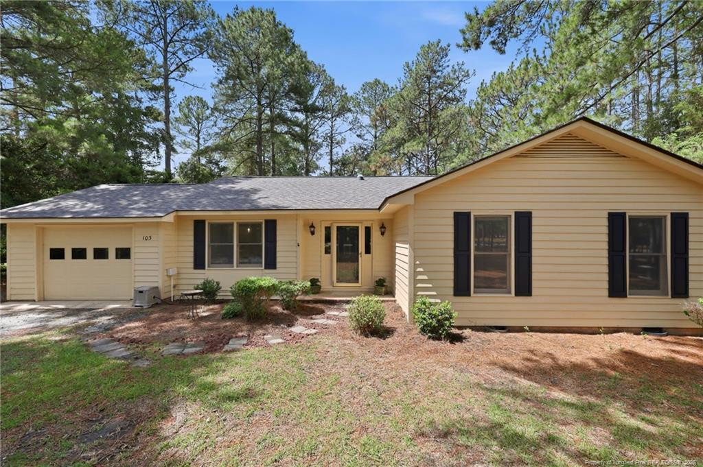Exterior photo of 103 Timber Drive, West End, NC 27376. MLS: 766416