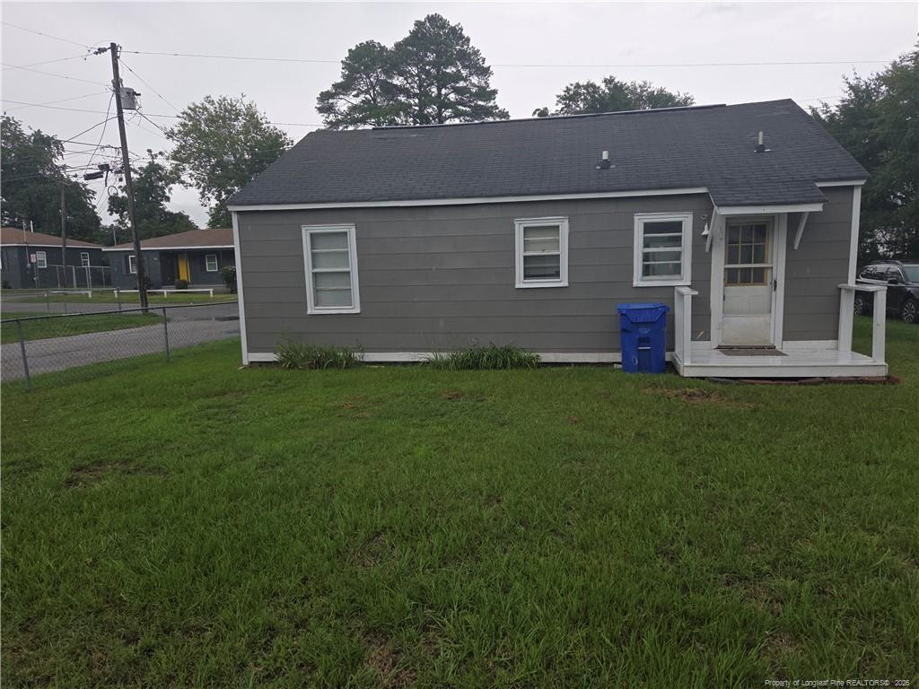 Exterior photo of 4901 Schmidt Street, Fayetteville, NC 28303. MLS: 767081