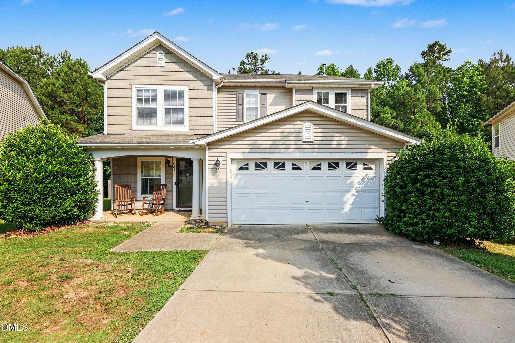 Exterior photo of 237 Georgetowne Drive, Clayton, NC 27520. MLS: 10173083