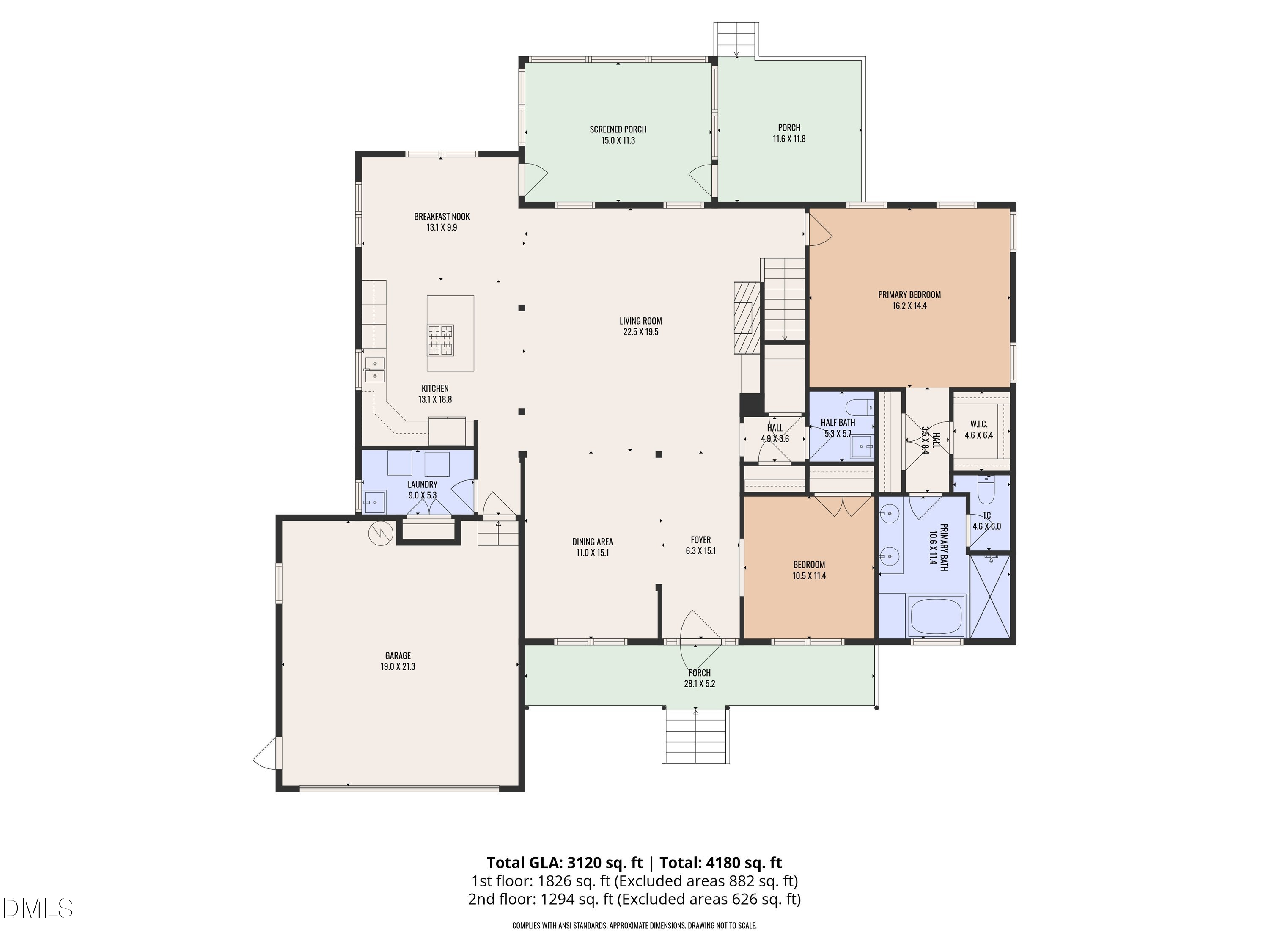 Exterior photo of 89 New Castle Court, Clayton, NC 27520. MLS: 10153005