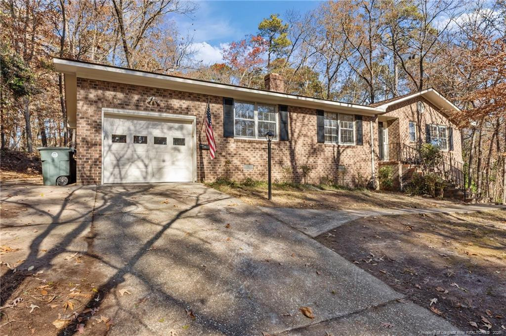 Exterior photo of 413 & 417 Sherman Drive, Fayetteville, NC 28301. MLS: 750365