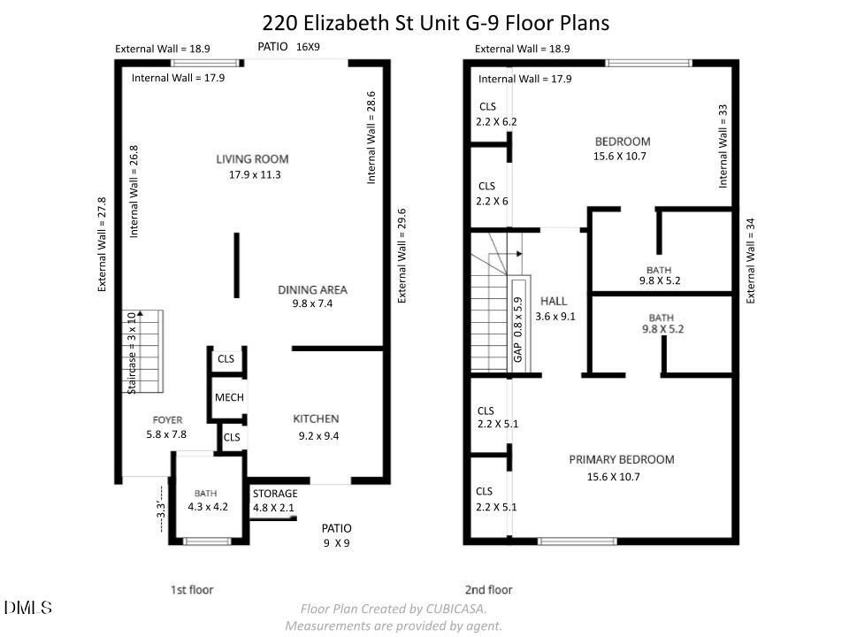 Exterior photo of 220 Elizabeth Street G9, Chapel Hill, NC 27514. MLS: 10188022