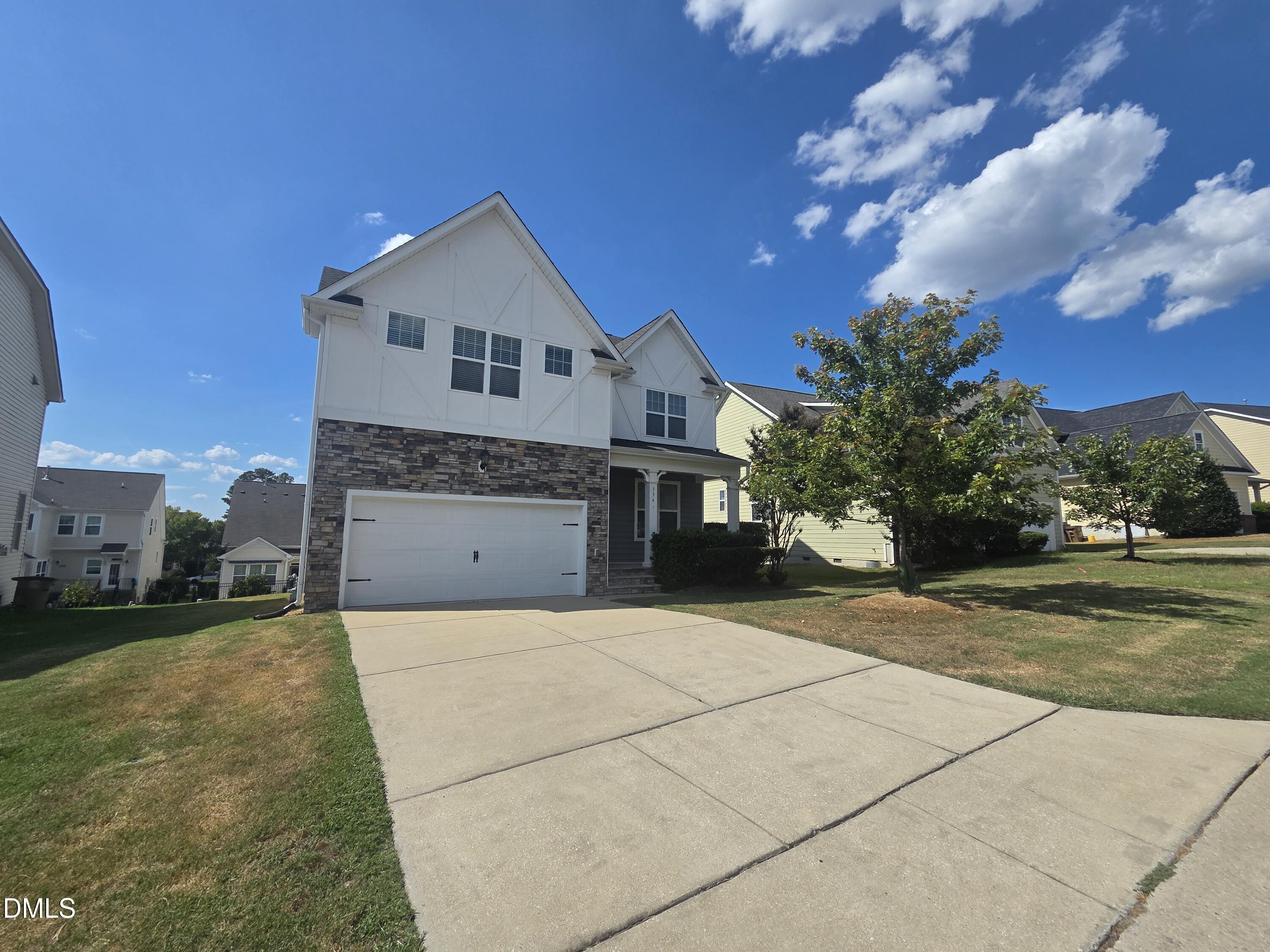 Exterior photo of 336 Plott Hound Lane, Wake Forest, NC 27587. MLS: 10192579
