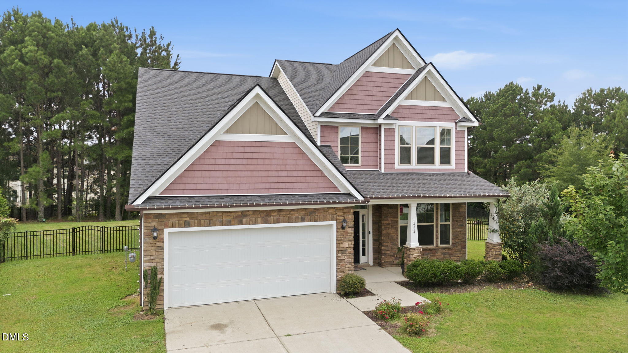 Exterior photo of 1404 Sage Tree Drive, Zebulon, NC 27597. MLS: 10185247