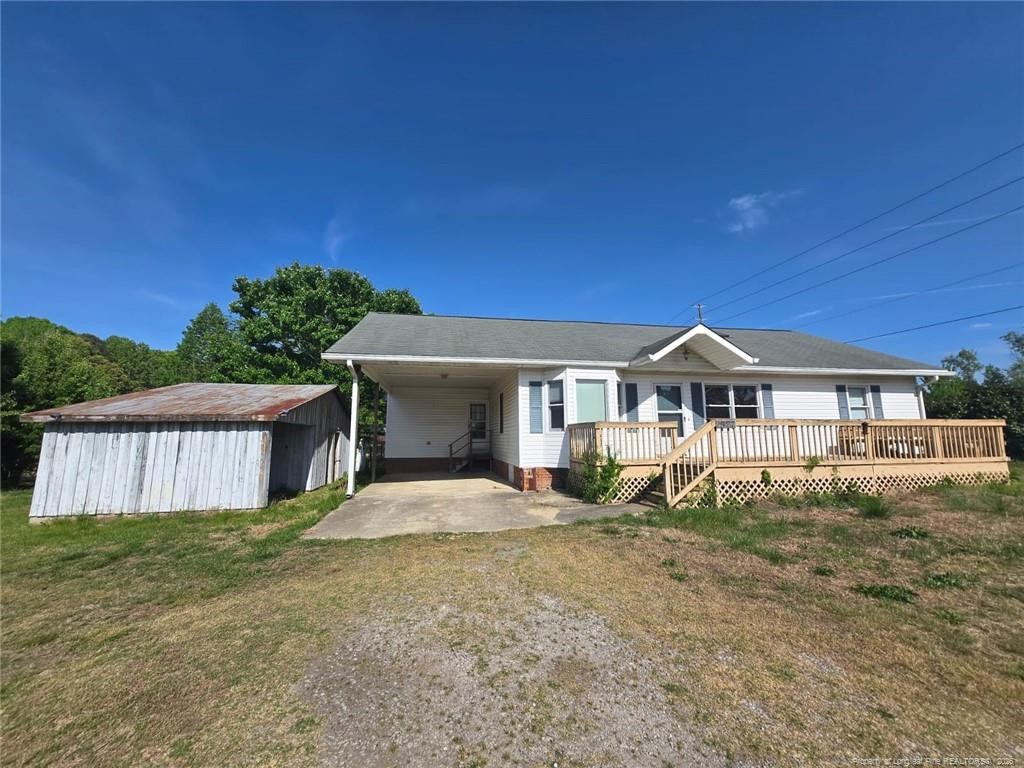 Exterior photo of 1527 Lewter Shop Road, Apex, NC 27523. MLS: 761485