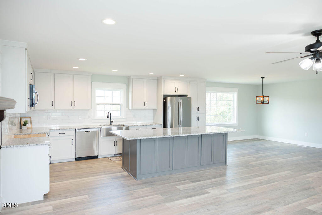 Kitchen & dining view