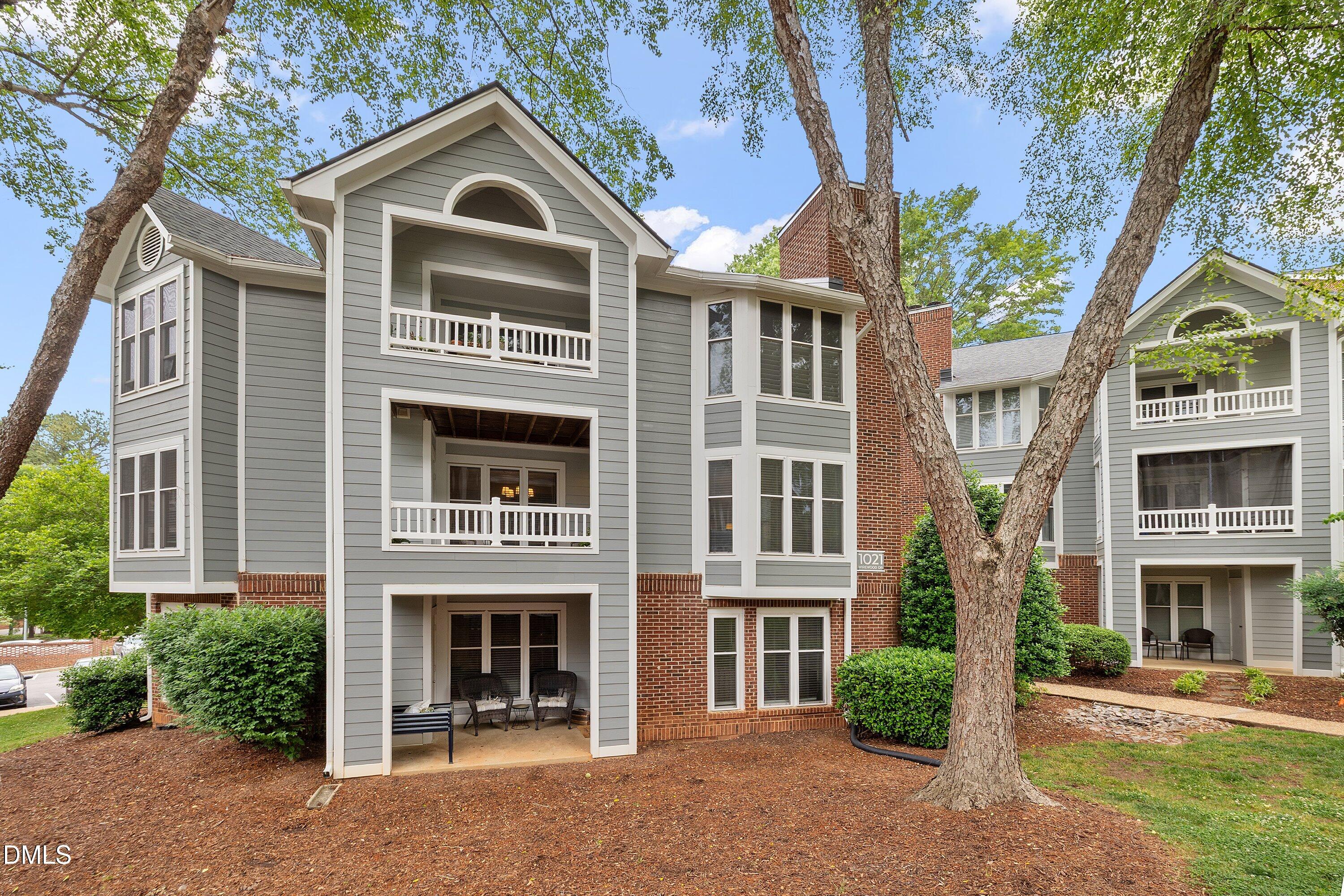 Exterior photo of 1021 Wirewood Drive 202, Raleigh, NC 27605. MLS: 10179231
