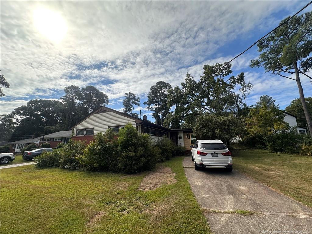 Exterior photo of 1921 Manteo Street, Fayetteville, NC 28303. MLS: 761911