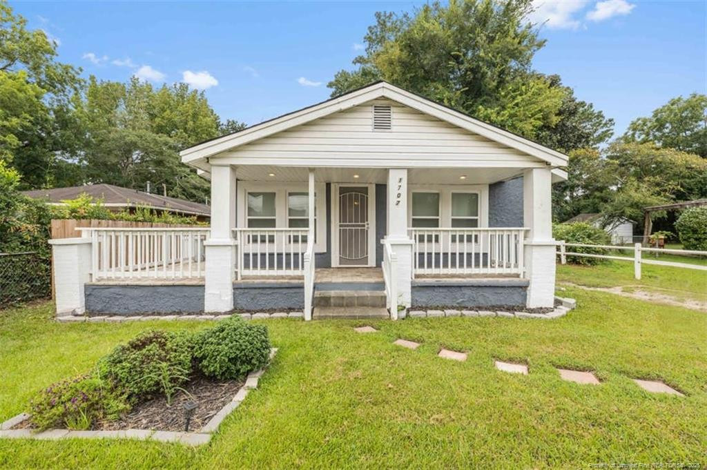 Exterior photo of 1707 Murchison Road, Fayetteville, NC 28301. MLS: 768034