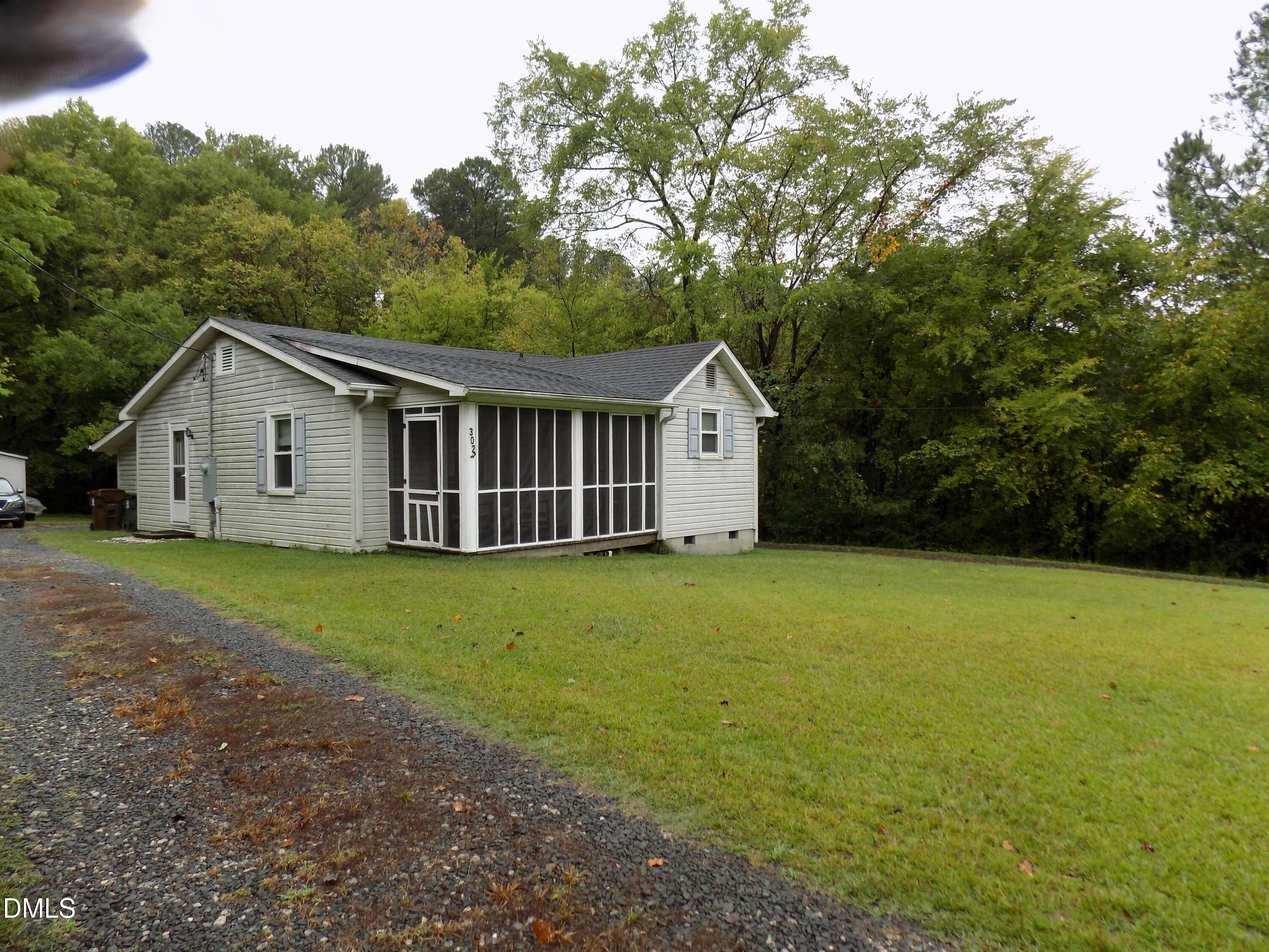Exterior photo of 302 N Durham Avenue, Creedmoor, NC 27522. MLS: 10194462