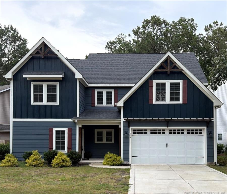 Exterior photo of 829 Blue Bird Drive, Vass, NC 28394. MLS: 765527