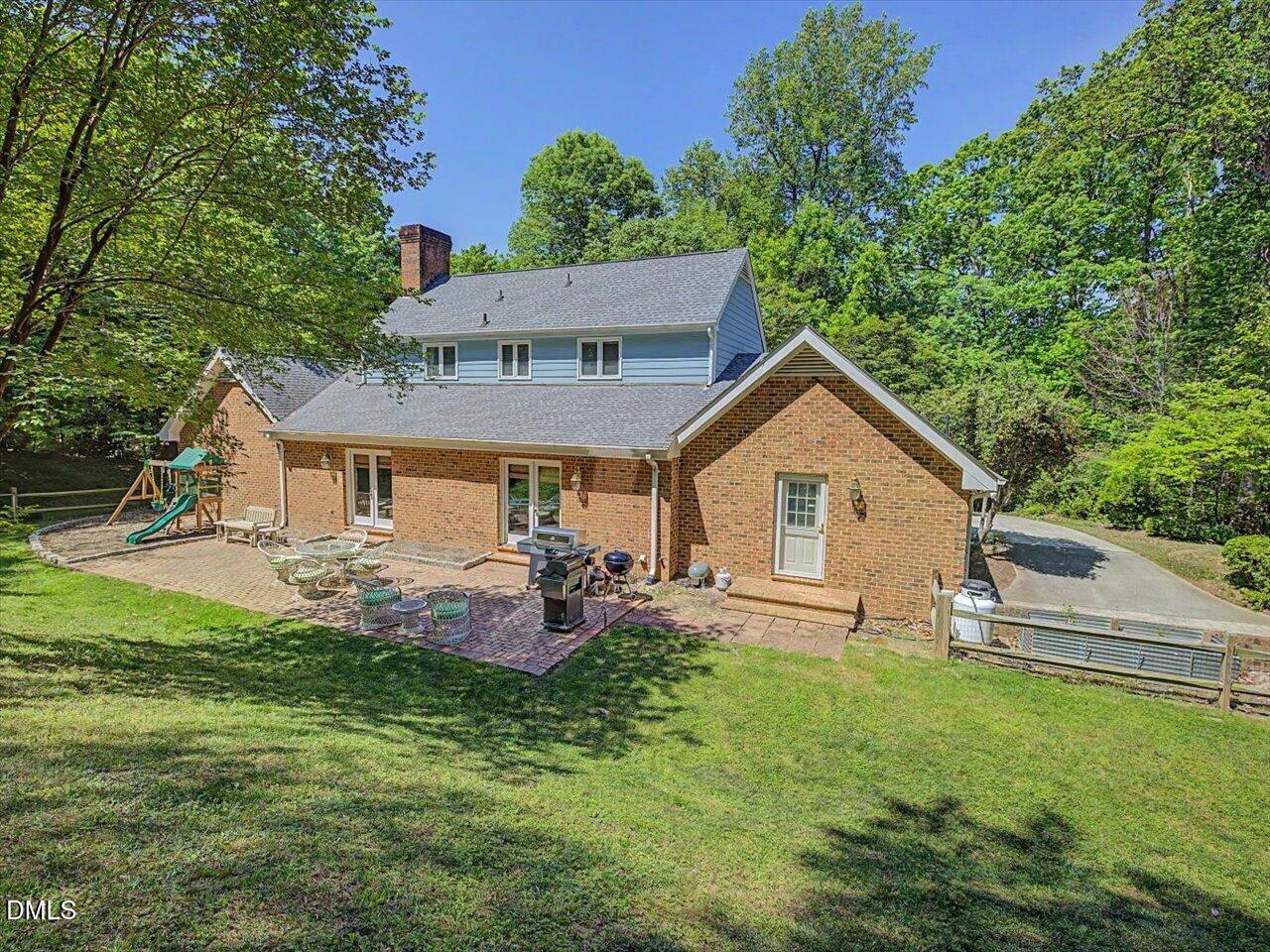 Exterior photo of 12 Lanier Drive, Chapel Hill, NC 27517. MLS: 10160370
