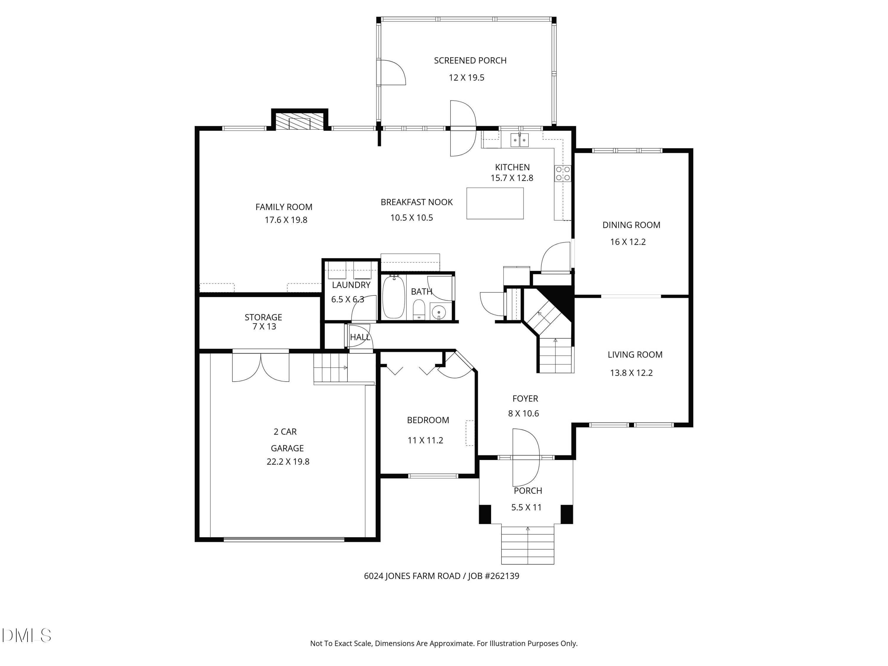 Exterior photo of 6024 Jones Farm Road, Wake Forest, NC 27587. MLS: 10171038