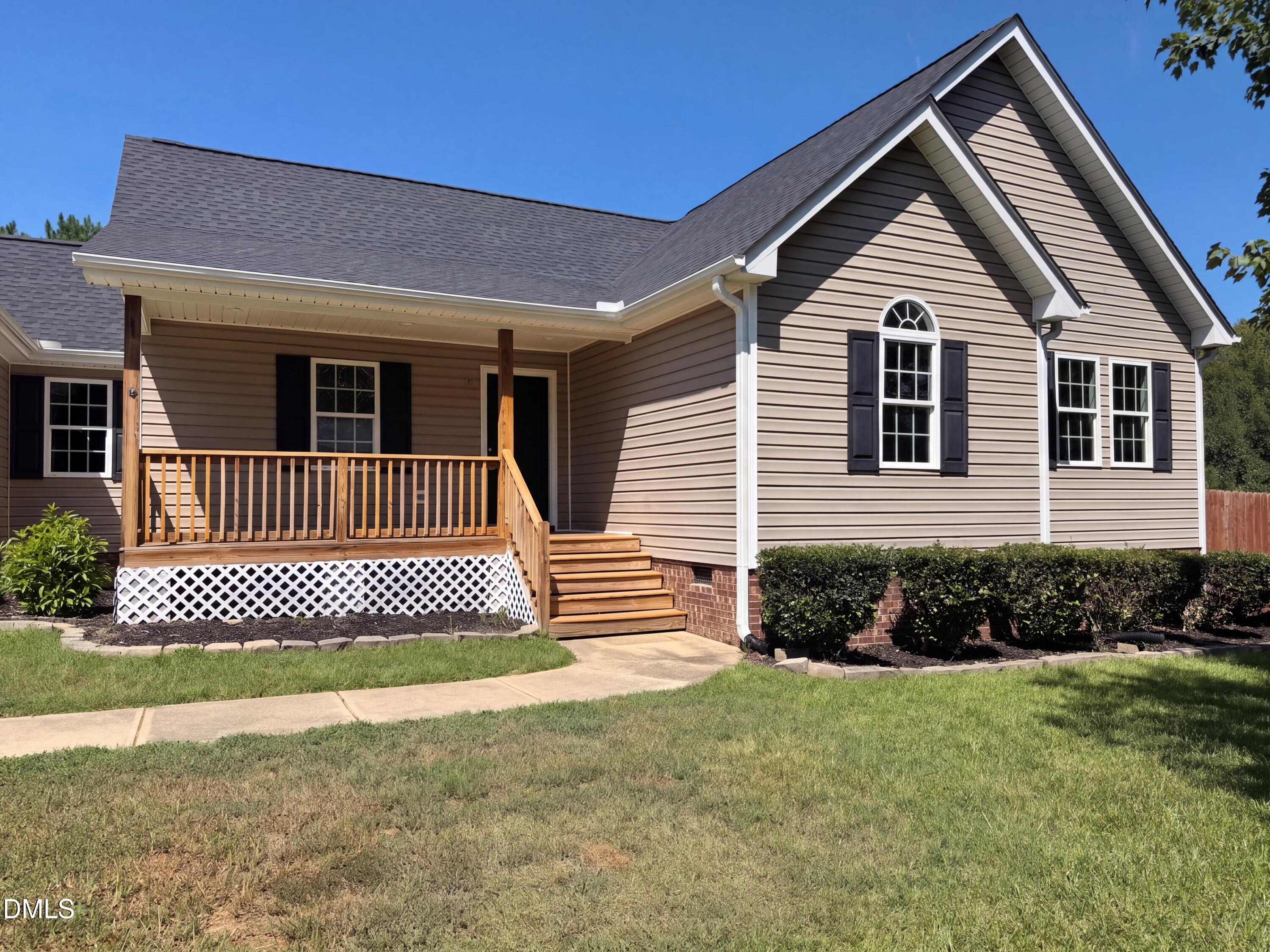 Exterior photo of 101 Langston Ridge Drive, Angier, NC 27501. MLS: 10187085