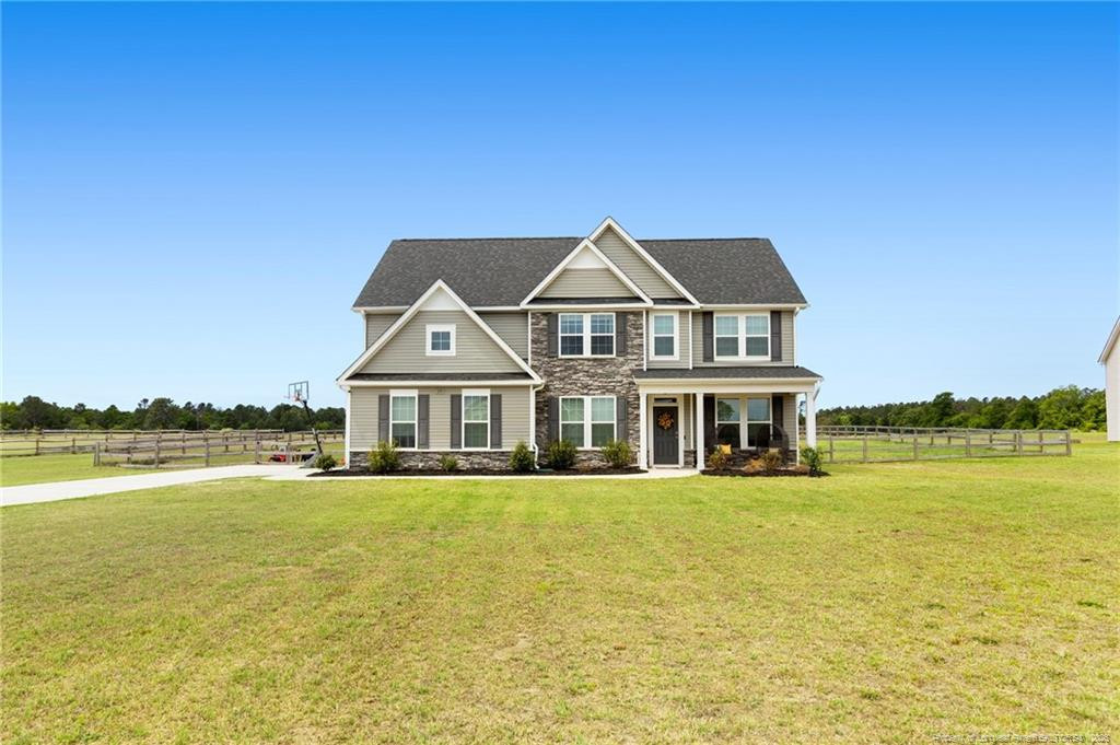 Exterior photo of 319 Rocking Horse Lane, Raeford, NC 28376. MLS: 761538