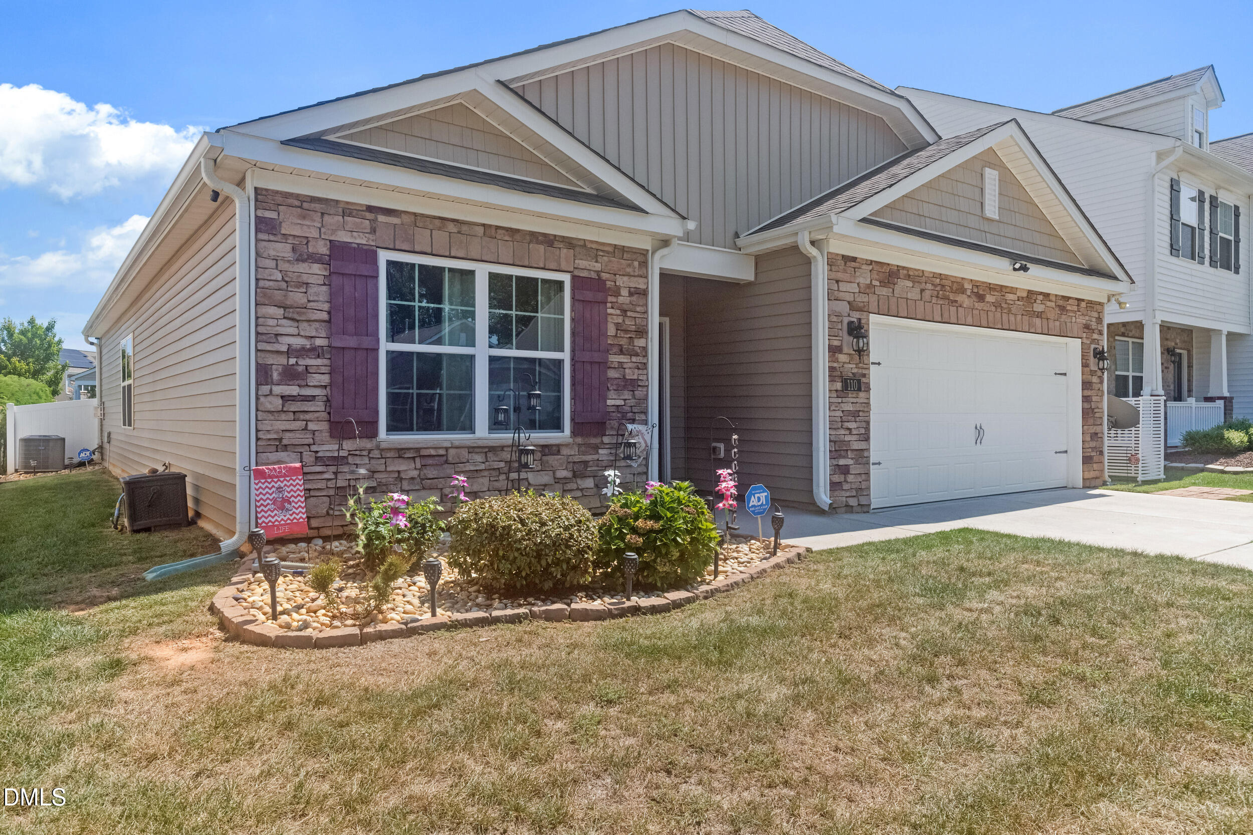 Exterior photo of 110 N Great White Way, Clayton, NC 27527. MLS: 10191402