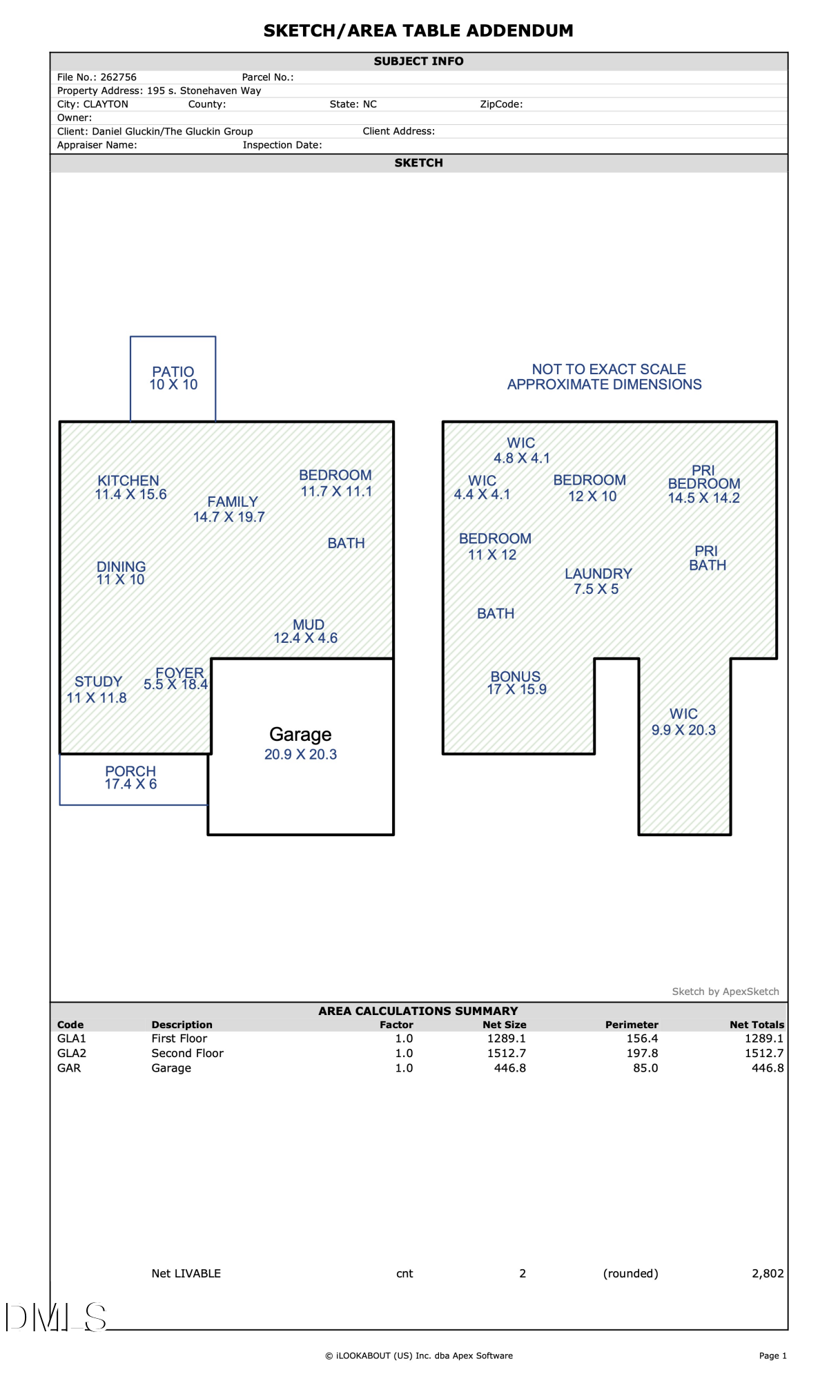 Exterior photo of 195 S Stonehaven Way, Clayton, NC 27527. MLS: 10180821