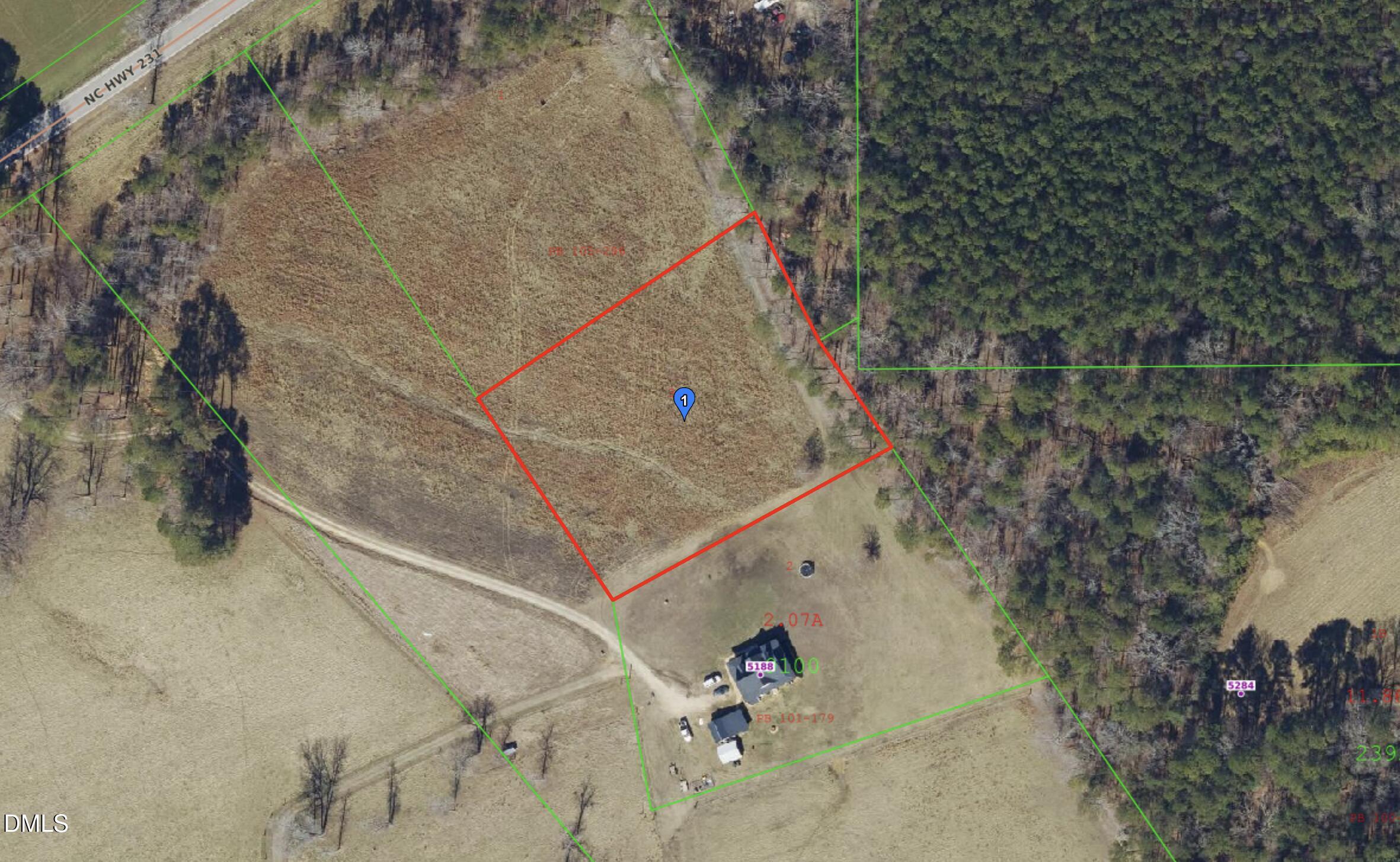 Exterior photo of Lot 3 Nc Highway 231, Zebulon, NC 27597. MLS: 10184786