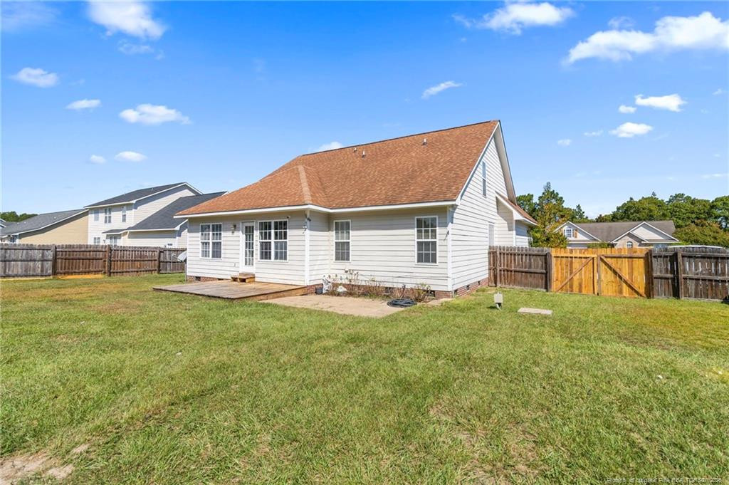 Exterior photo of 117 Blue Water Drive, Raeford, NC 28376. MLS: 770228